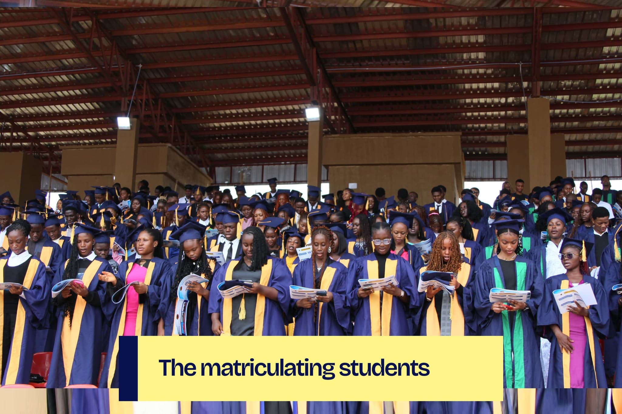 students going for fellowship